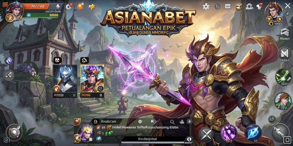 Gameplay seru dan grafis memukau di ASIANABET MMORPG.