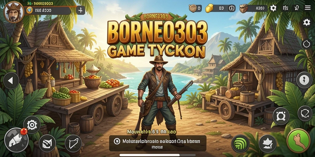 Tampilan menarik dari gameplay Tycoon BORNEO303.