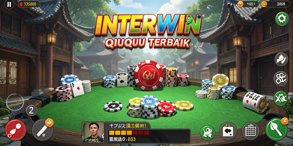 Gameplay INTERWIN yang seru dan menantang di QiuQiu.