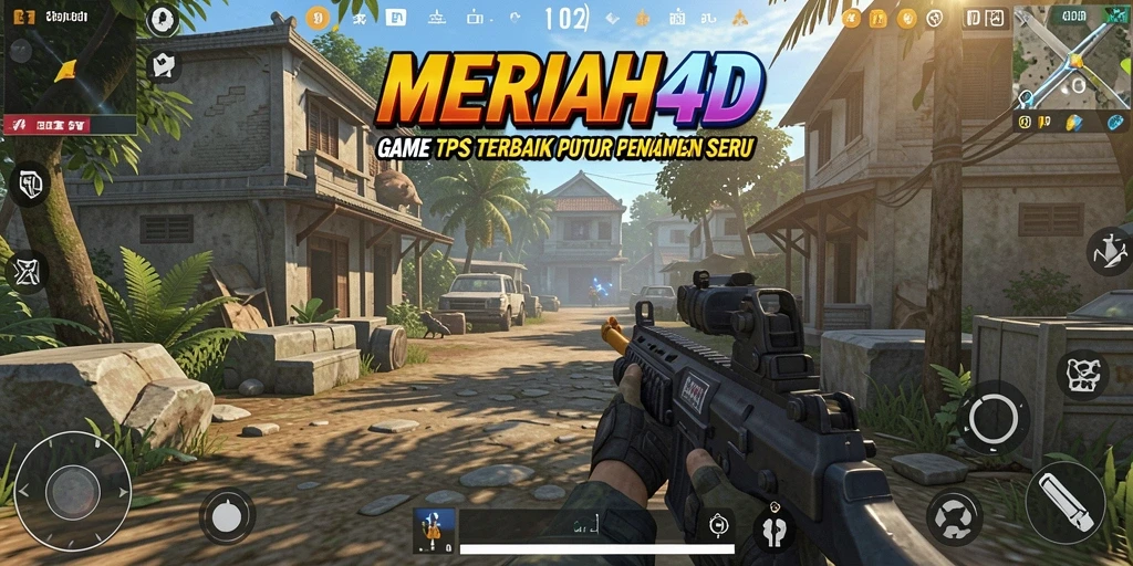 Screenshot gameplay MERIAH4D yang menunjukkan aksi pertempuran seru.
