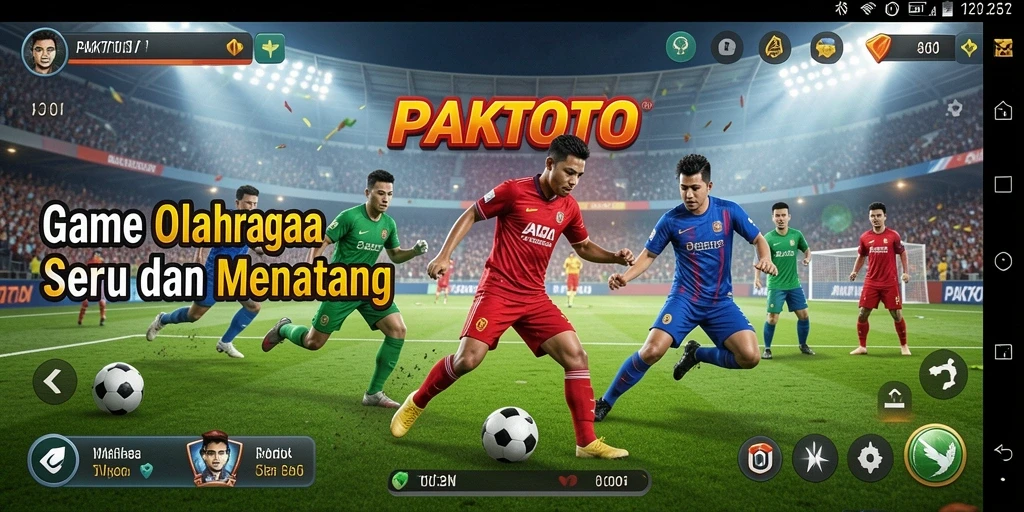 Tampilan gameplay PAKTOTO yang menegangkan dan kompetitif.