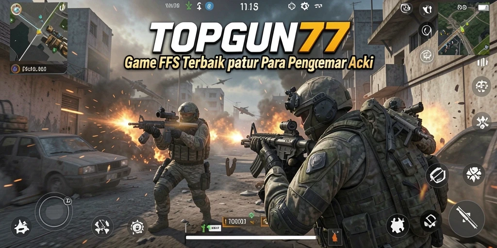 Tampilan menarik dari gameplay <strong>TOPGUN77</strong> yang penuh aksi.