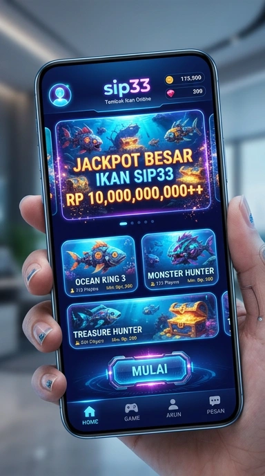 Screeenshot fitur terbaru dari aplikasi sip33 yang menarik.